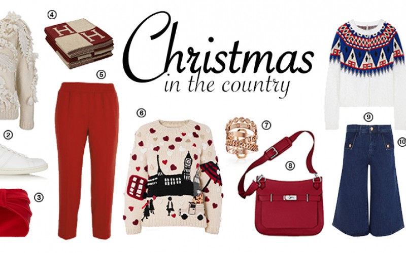 FASHION IQ TREND : Christmas In The Country
